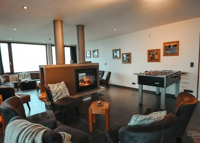 Hébergement de vacances Les Loneux 27 Pers, - Vue Incroyable - Wellness, Billard, Cinema *